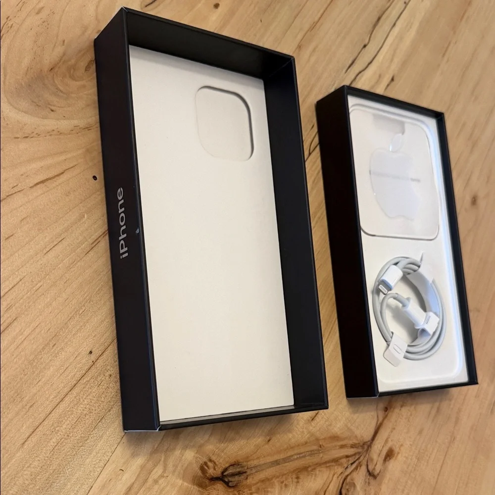 Apple Lightning to USB-C Cable in White with Packaging Inserts